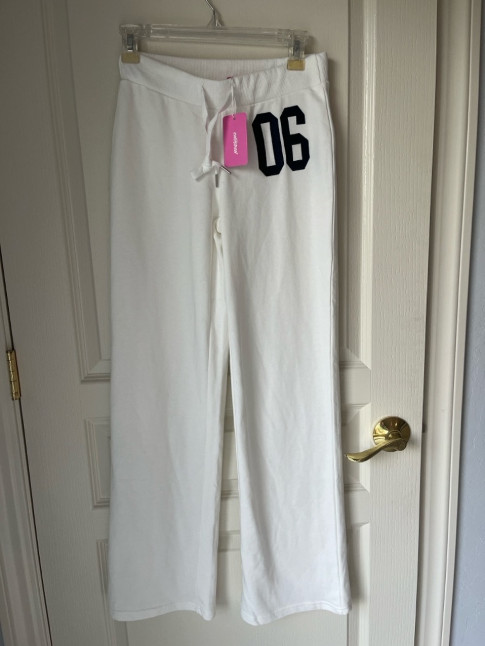 NWT Edikted 06 Sweatpants White - Picture 8 of 12